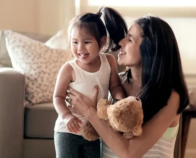 Mother and daughter
